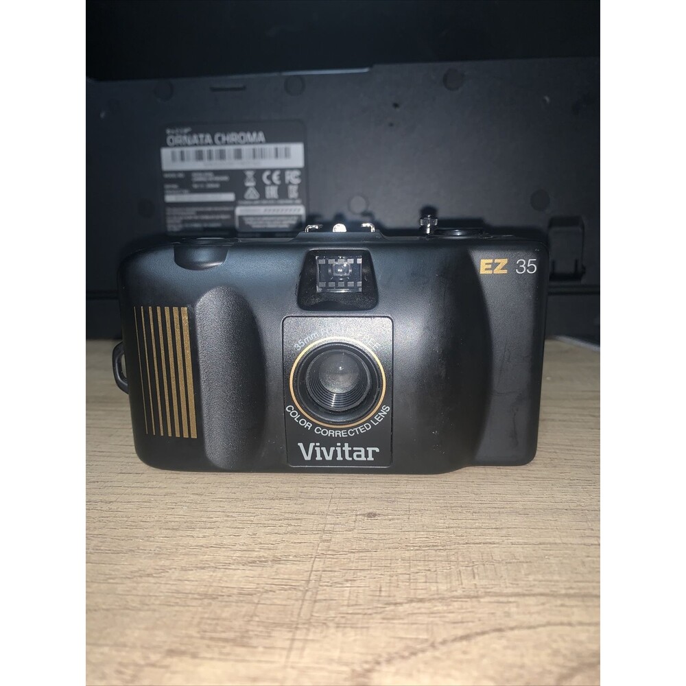Vintage Vivitar EZ 35 35mm Film Point And Shoot Camera (Untested * READ)
